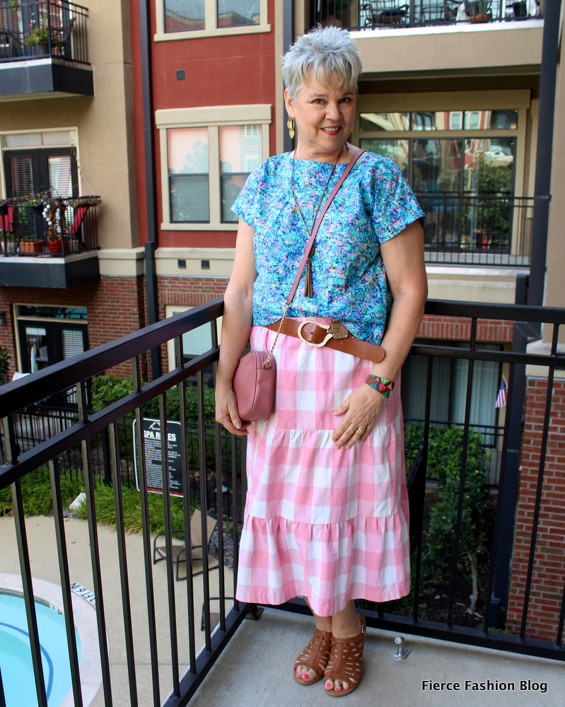 Style Steal~Chrissy of Granola and Grace~Buffalo Plaid Midi & Style Arc ...