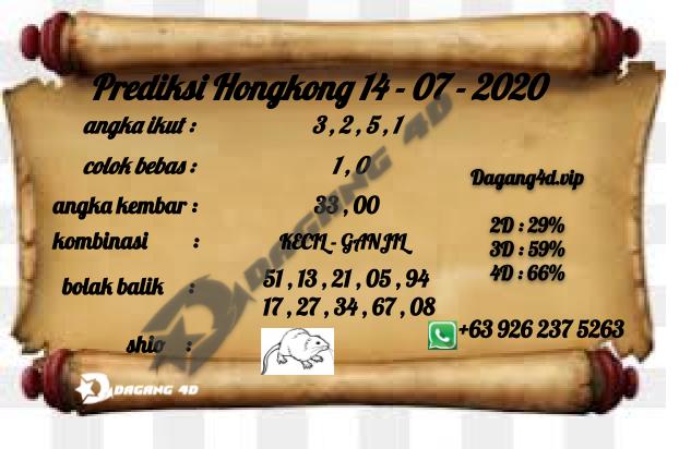 PREDIKSI TOGEL HONGKONG TERJITU 14 JULI 2020 Games303