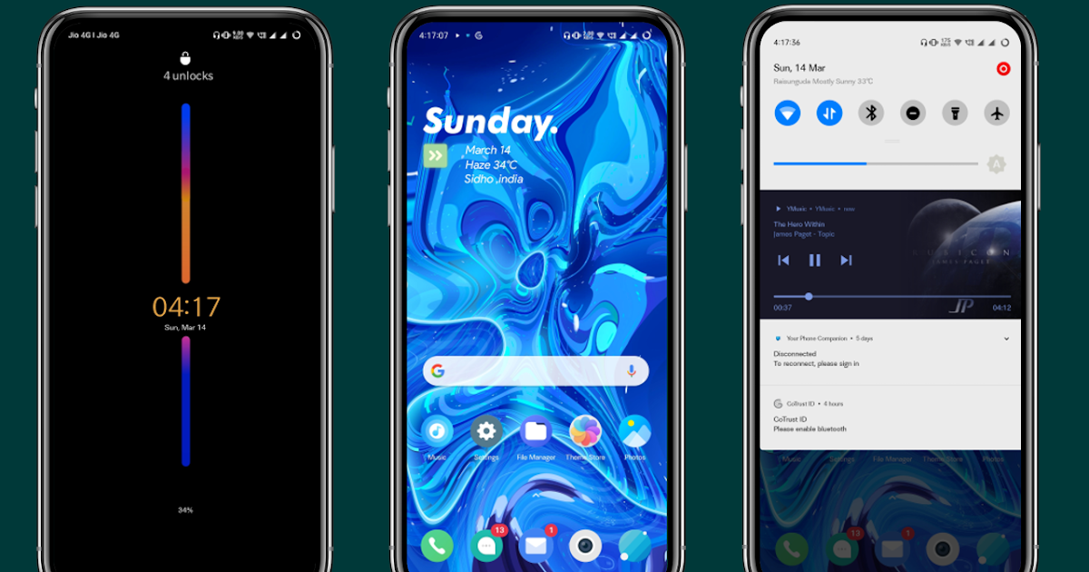 Cara Memasang Tema OnePlus9 di Realme Ui Realme Tema