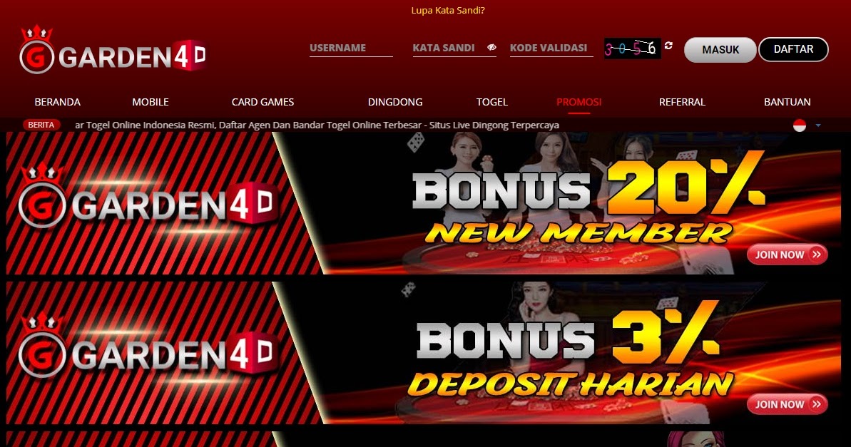 PROMO TOGEL DEPOSIT HARIAN MEMBER