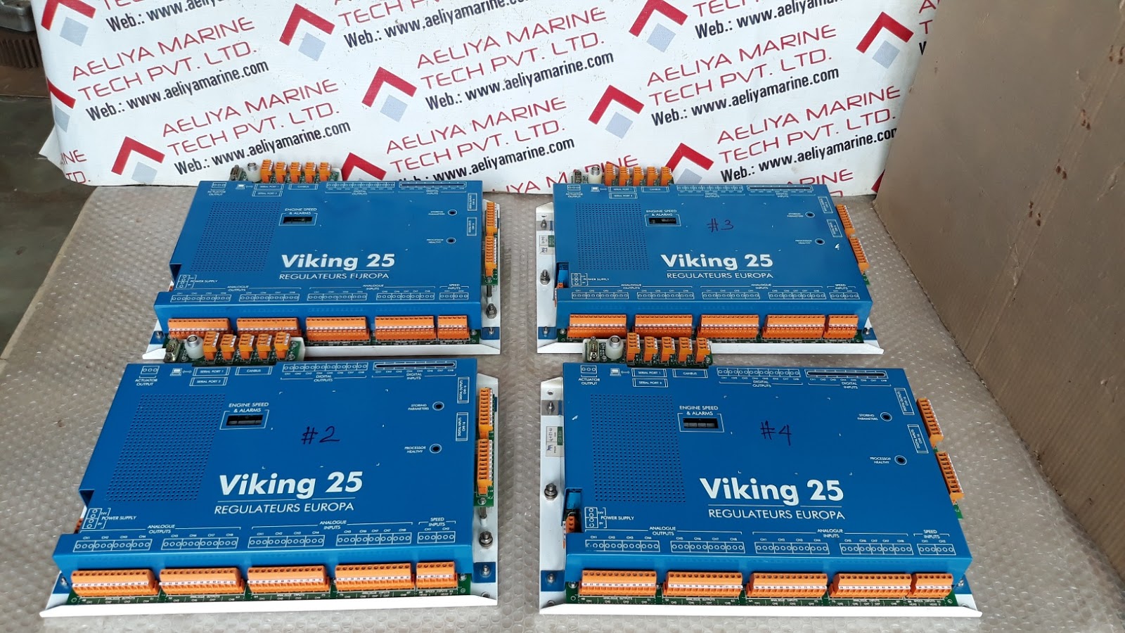 VIKING 25 REGULATEURS EUROPA DIGITAL SPEED GOVERNORS Aeliya Marine