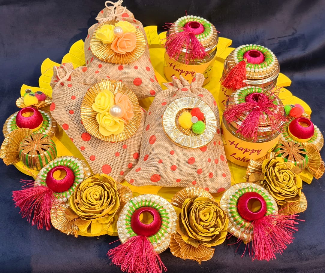 LOHRI THEME GIFT HAMPER & PACKING BY LAXMI SINGLA