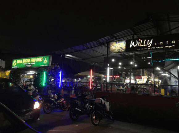 Willy sg ramal satay Sate Emas,