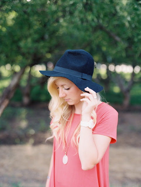 the swing dress and that hat