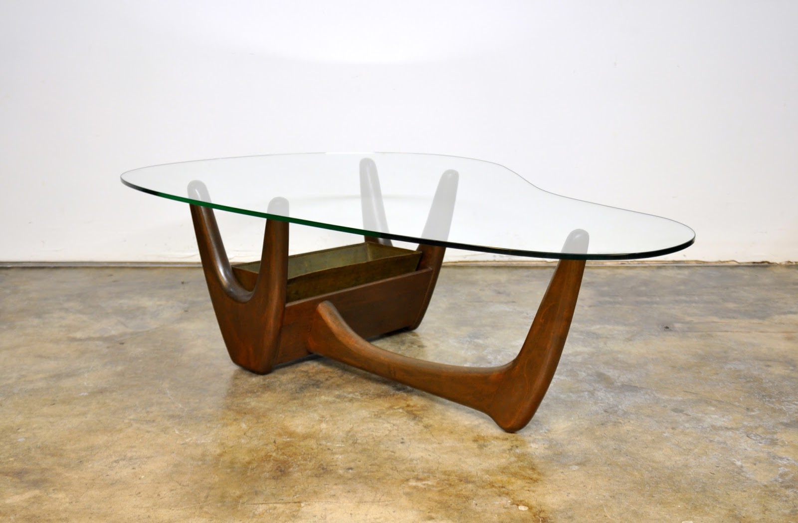 SELECT MODERN Adrian Pearsall Style Kidney Coffee or Cocktail Planter