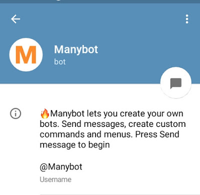 Cara Mudah Membuat Bot Telegram Mudah