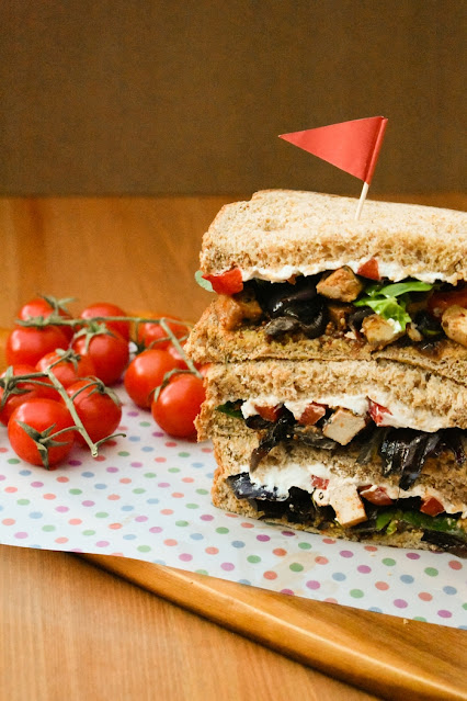 Roasted Vegetable and Tofu Sandwiches