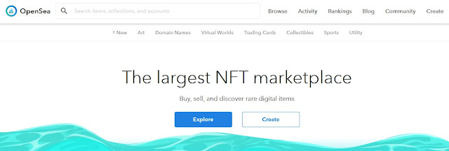 OpenSea, uno de los mejores marketplaces de NFTs