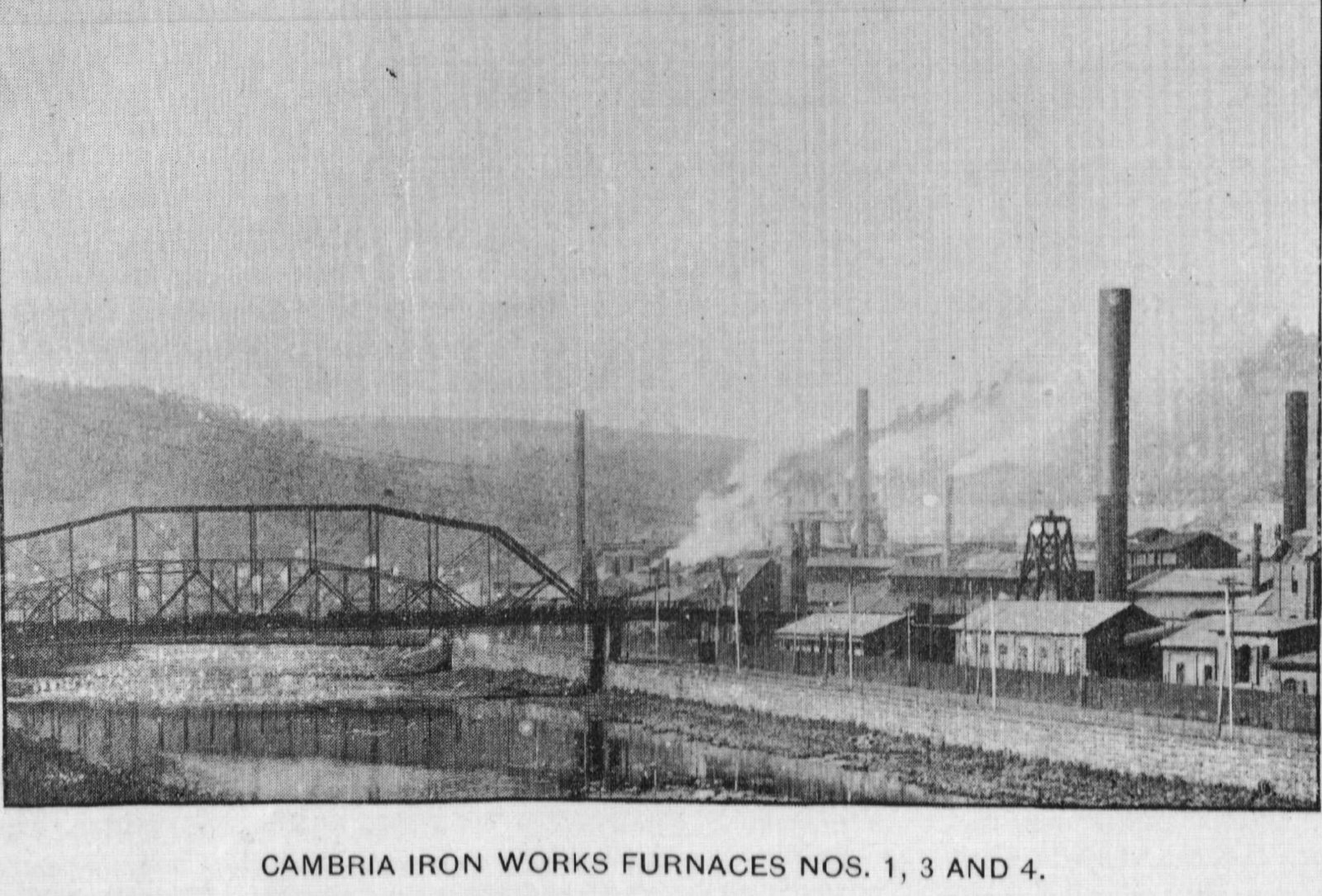 Vintage Johnstown Cambria Iron Works Lower End