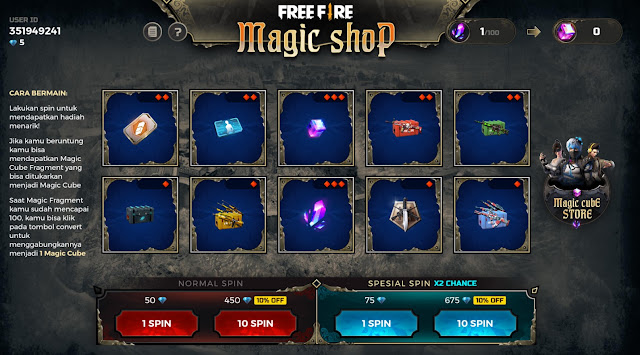 Bundle Magic Cube Terbaru Free Fire Januari 2020 Retuwit