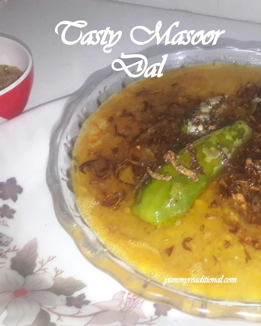 masoor-dal-chicken-recipe-with-step-by-step-photos