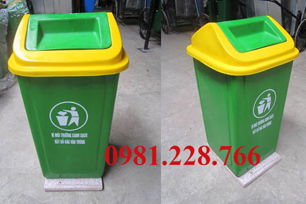 Nên mua thùng rác nhựa HDPE hay nhựa Composite - 1