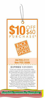 Free Printable Rack Room Shoes Coupons