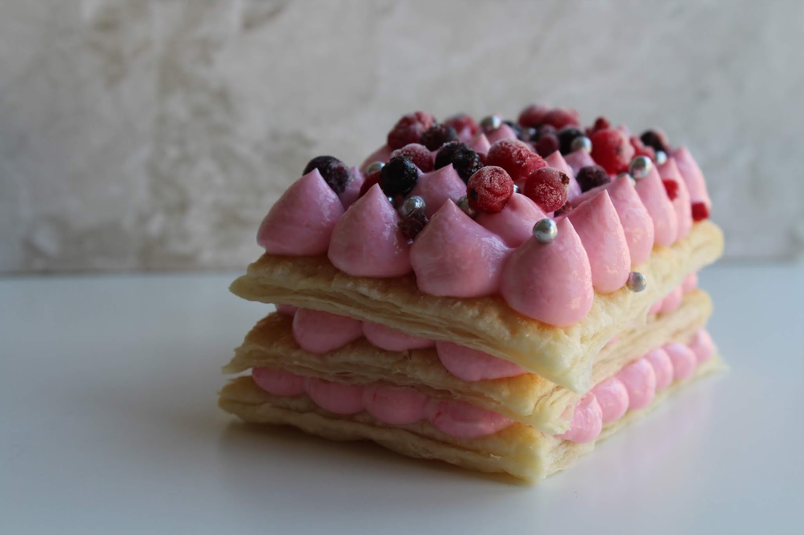 Mille Feuille mit Beeren