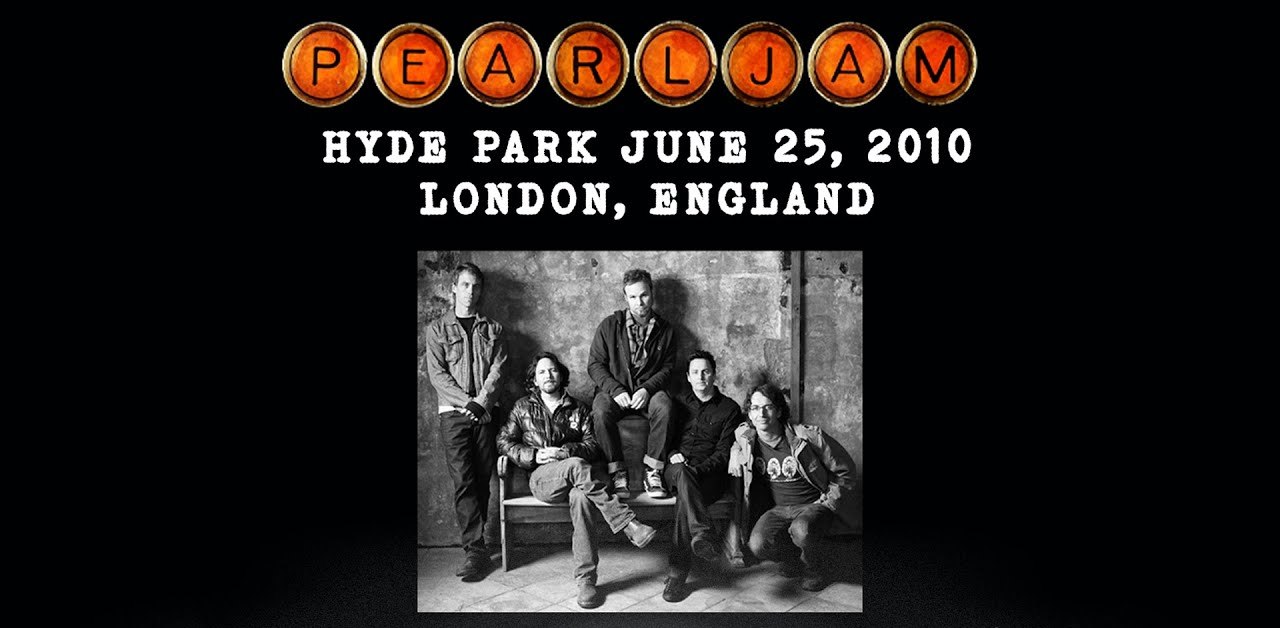 hennemusic Pearl Jam stream 2010 Hyde Park performance