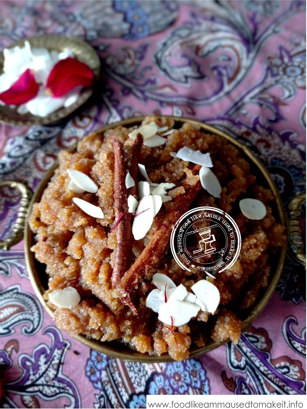 south african soji halwa