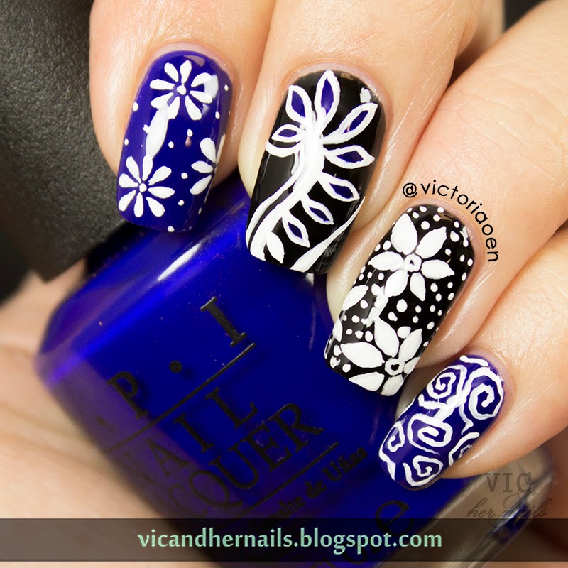 Vic and Her Nails The Digital Dozen Does Countries & Cultures Day 1