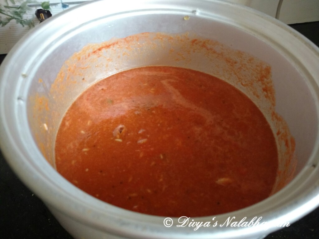 Thakkali Sadam Tomato Rice In Electric Rice Cooker Divya's Nalabhagam