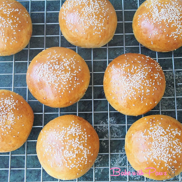 Potato Burger Bun BAKE WITH PAWS