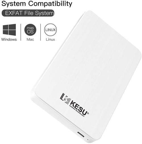 Review KESU 320GB KESU2519 External Hard Drive