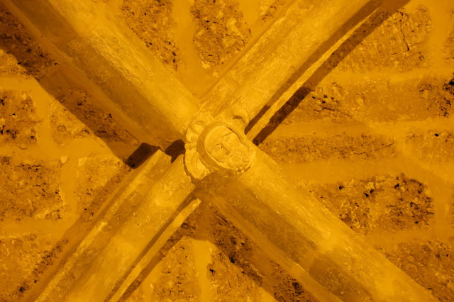 Clave de bóveda - Sala Capitular - Monasterio de Piedra