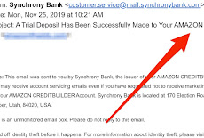 انفجار البريد الإلكتروني المشبوه يوم الاثنين الذي يبدو أنه جاء من Synchrony Bank يسبب القلق.