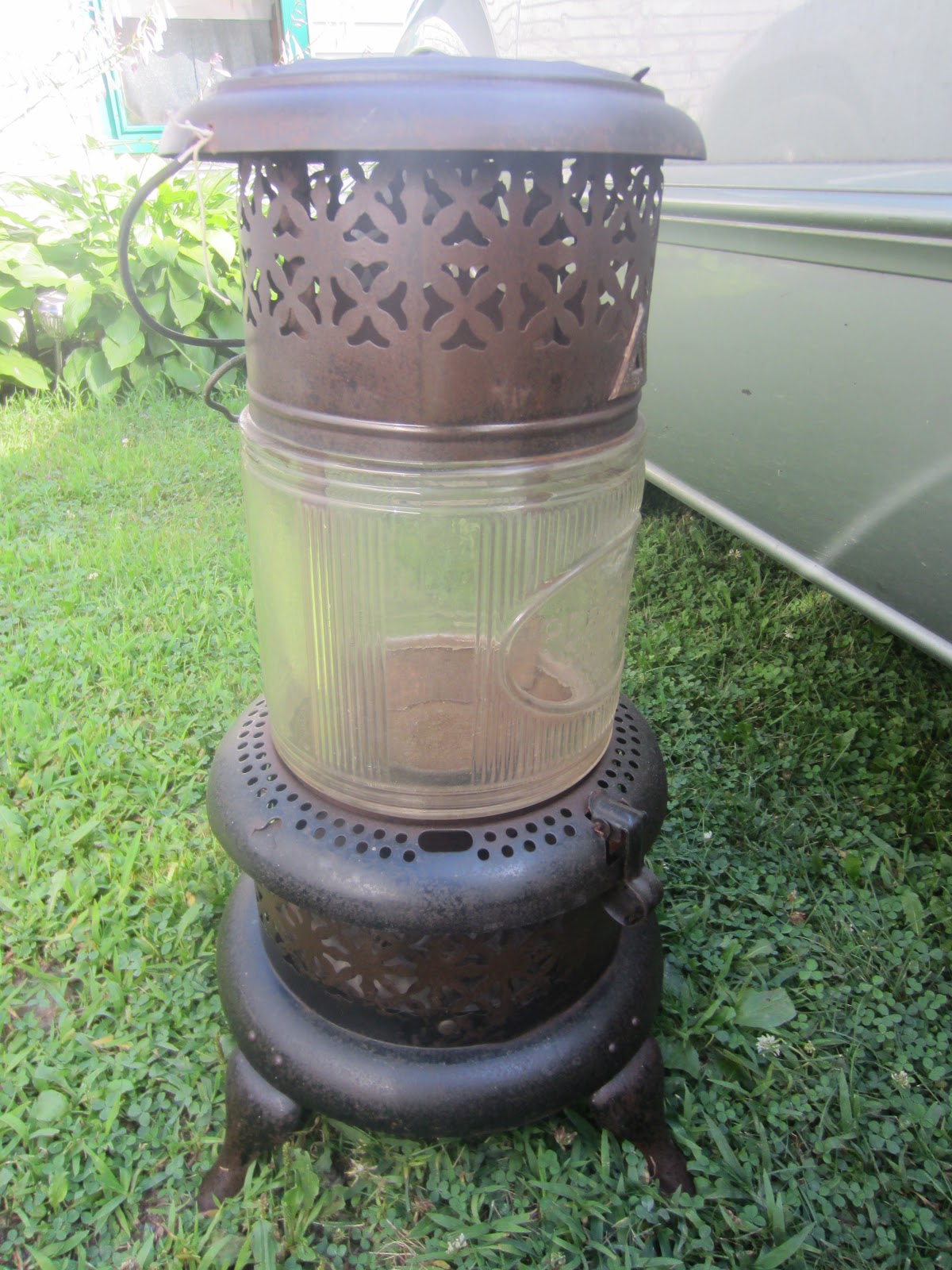 A Vintage Perfection Kerosene Heater Treehouse