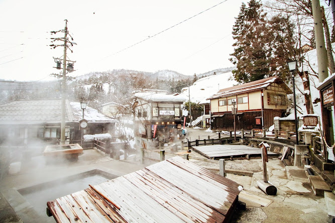 Nagano Nozawaonsen Village Japan