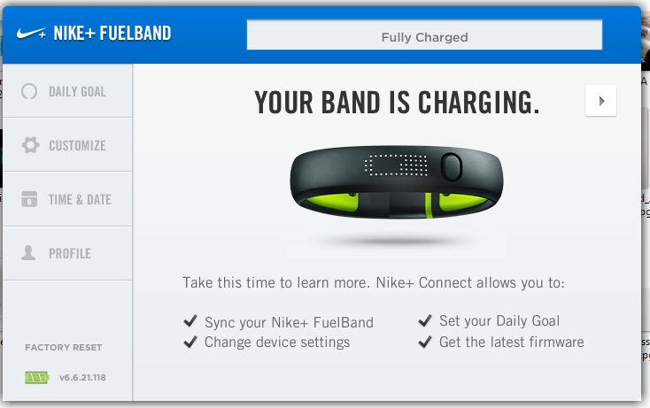 nike+ connect nike+ connect