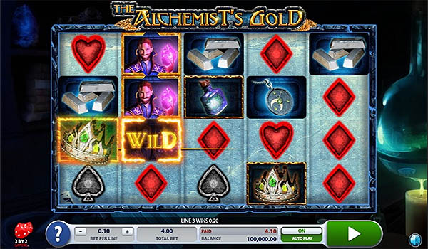Slot Demo 2by2 Gaming The Alchemist's Gold