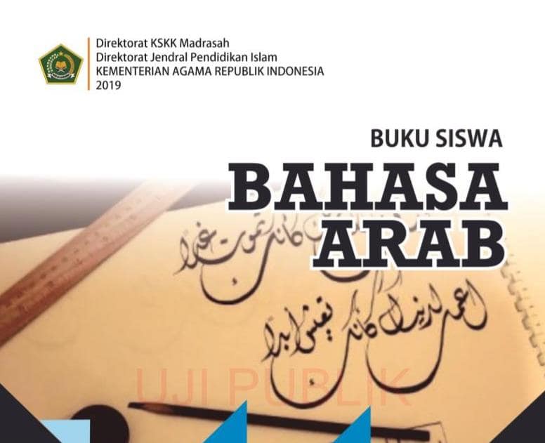 Download Buku Siswa Madrasah Tsanawiyah Mapel Bahasa Arab terbaru 2020
