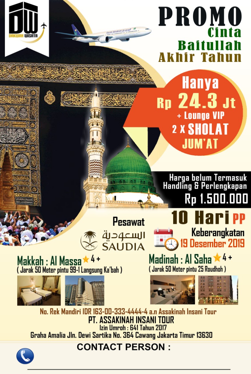 Paket Umroh Riau Wisata Hati 2019