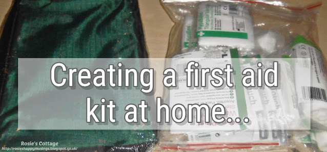 Creating a first aid kit for the home