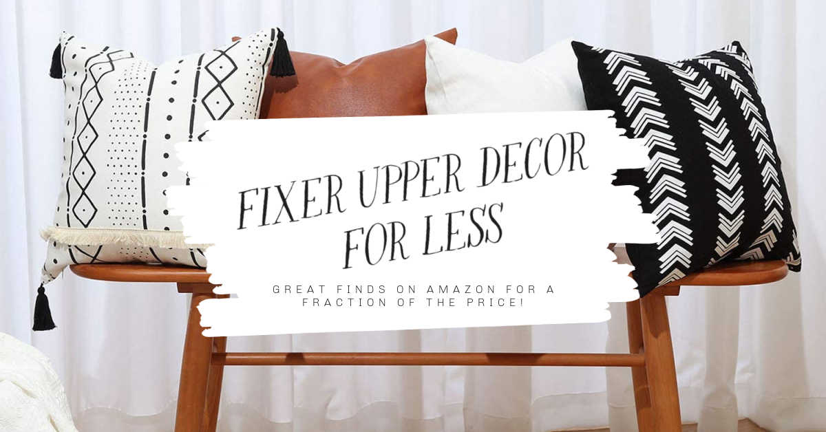 FIXER UPPER DECOR FROM AMAZON