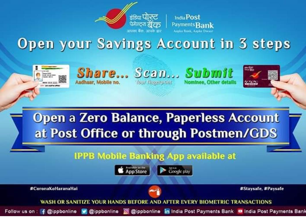 Open your Savings Account in 13 Steps.  PostalBlog