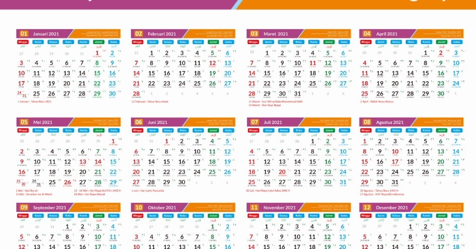 Kalender 2021 Merah Latest News Update