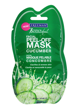 Cucumber peel mask
