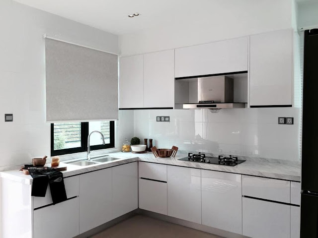 Small Kitchen Design With Corner Sink