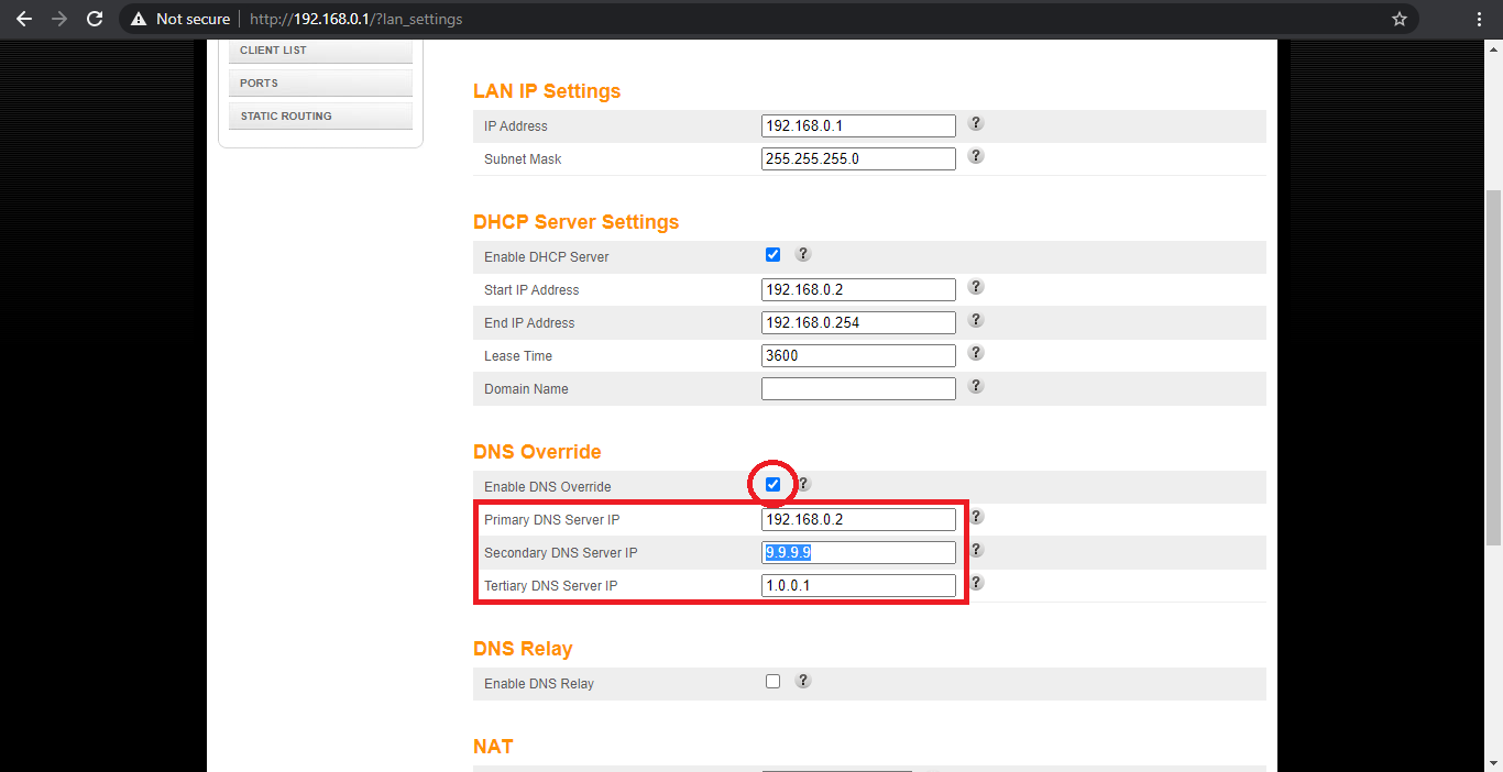 Tecnología FFD Cómo cambiar el DNS en el módem Arris TG2482A de izzi