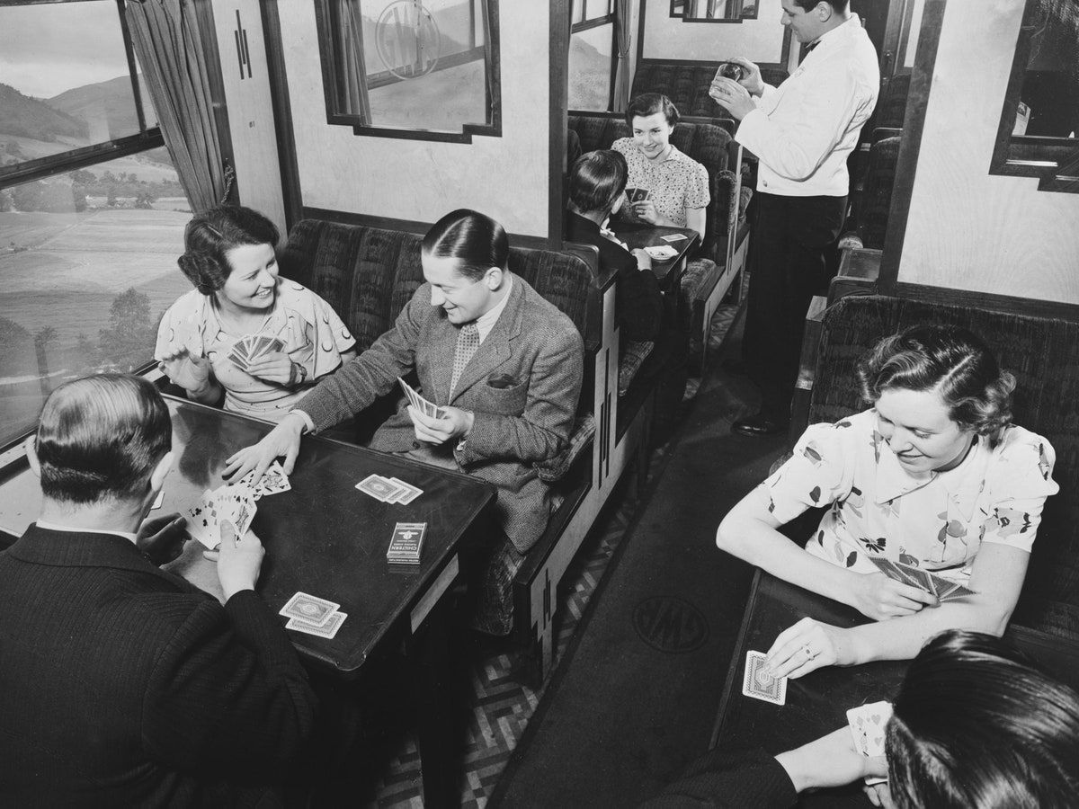 train travel 1940s