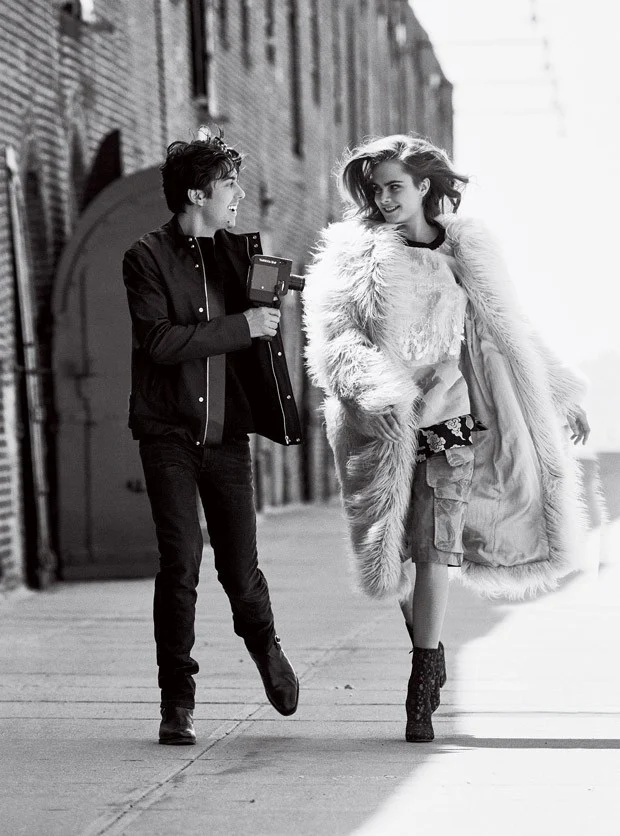 Cara Delevingne is glamorous for  Vogue US July 2015