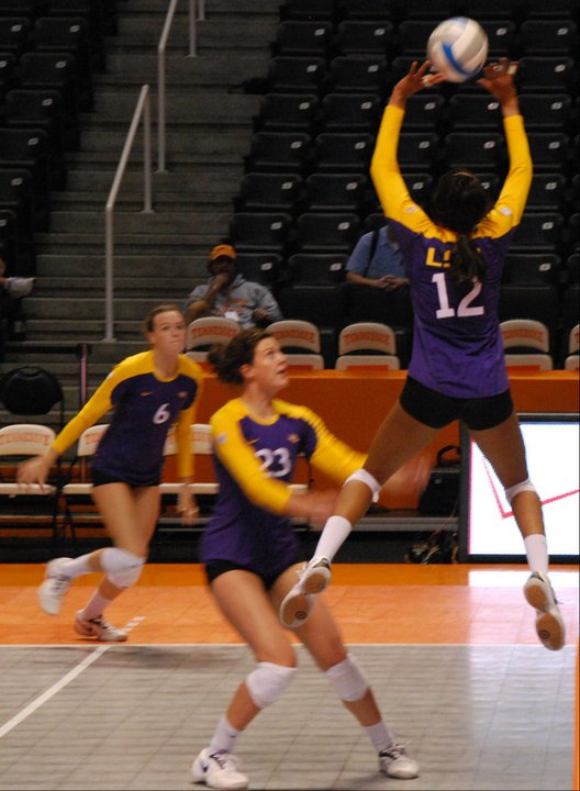 Trips 'n Toys University of Tennessee Lady Vols vs LSU Volleyball Game