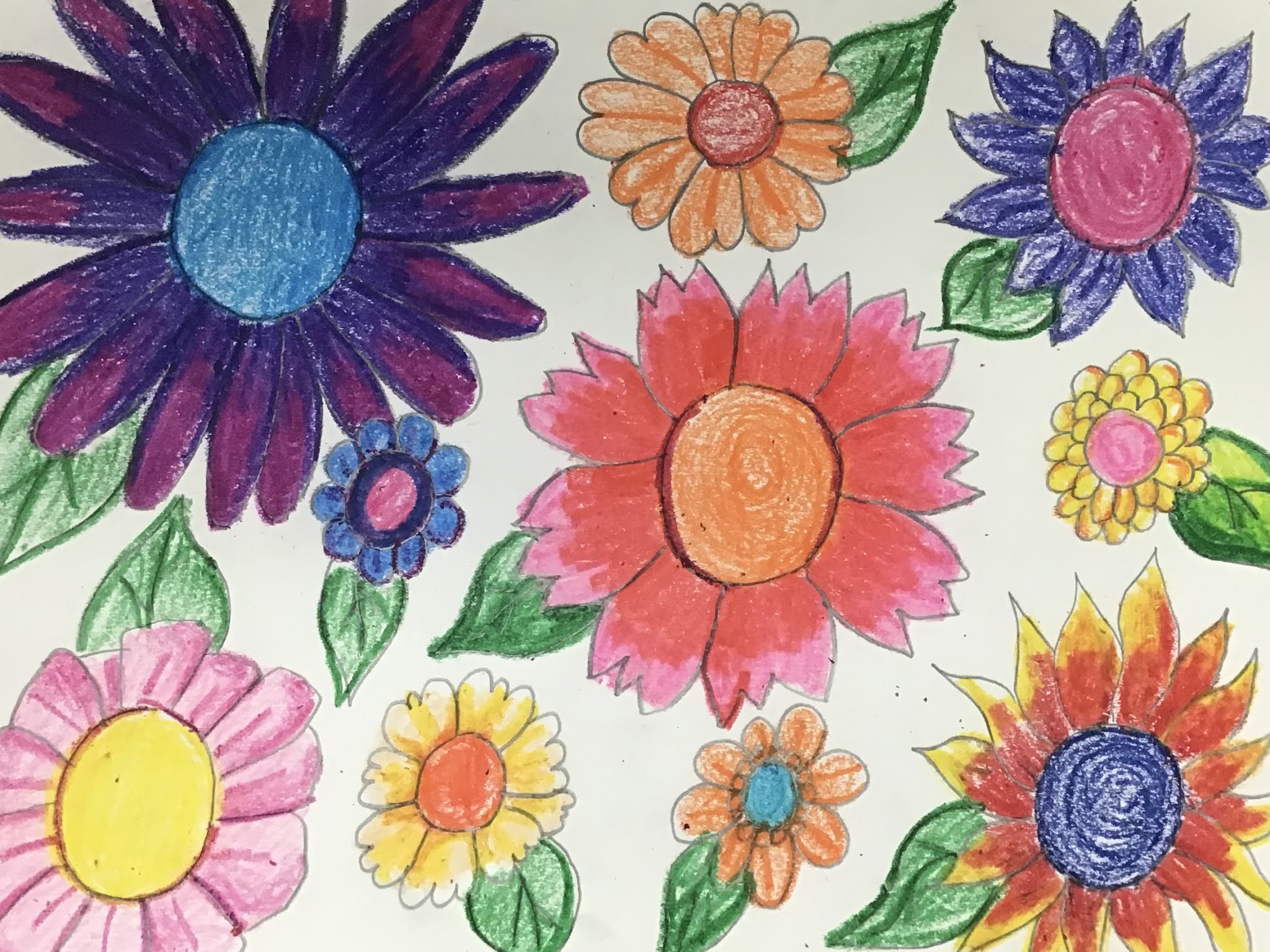 Art With Mr. E Radial Symmetry/Flower Garden K1st