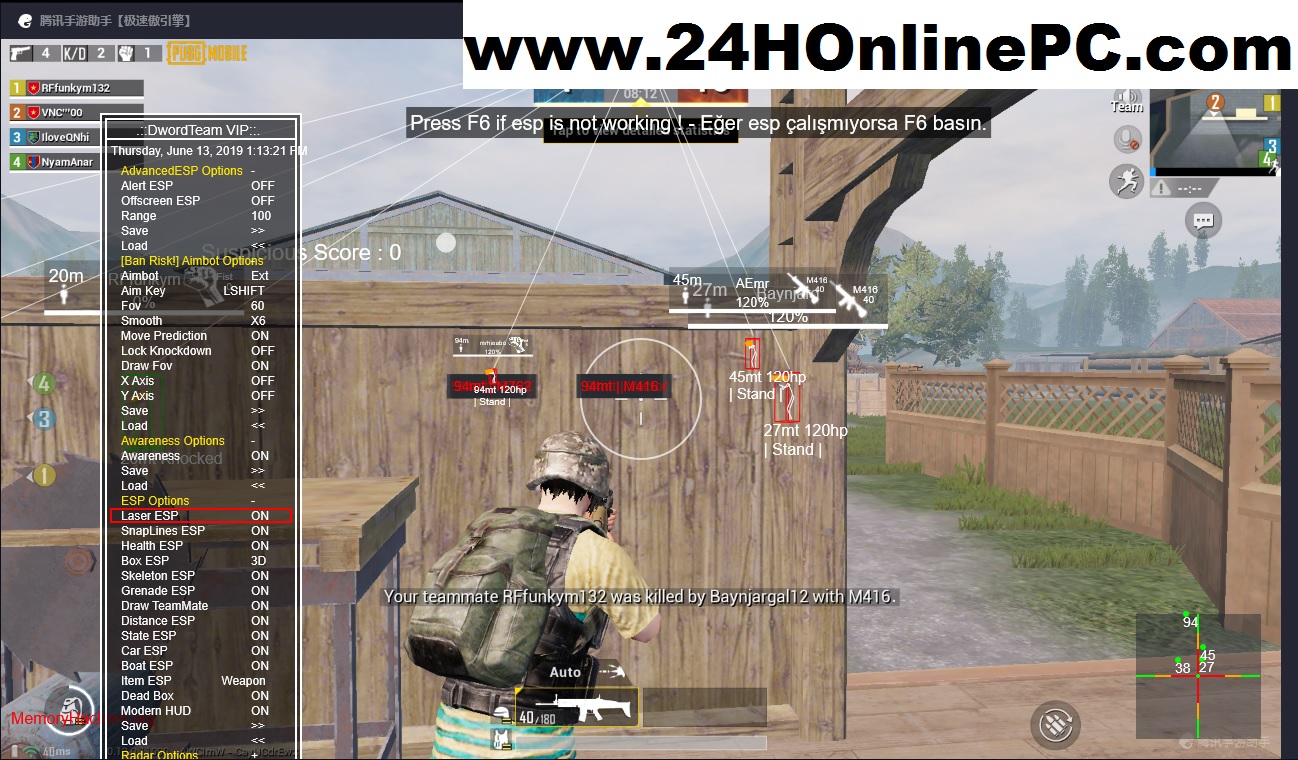 Hack Pubg Mobile Tencent 0.13 Suport International Memoryhackers