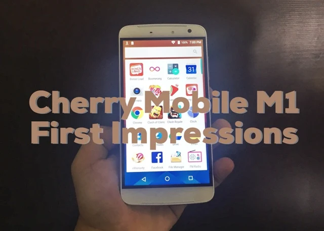 Cherry Mobile M1 First Impressions