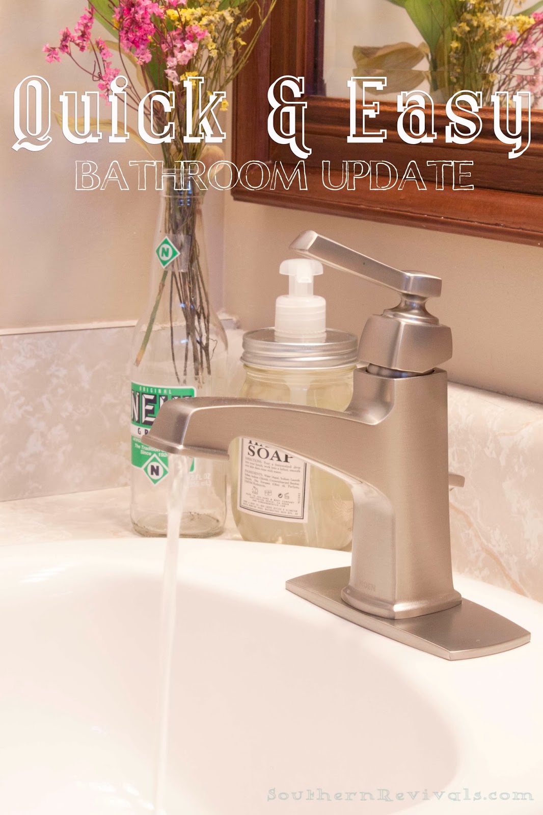 How To Install A Faucet One Simple Change To Update Your Bathroom
