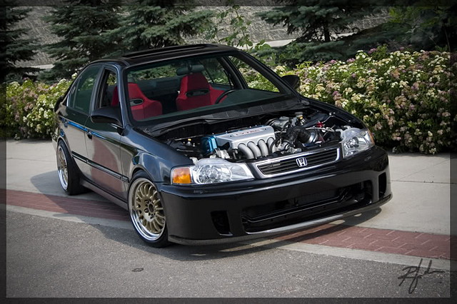 Honda Civic VI, sedan, domani conversion