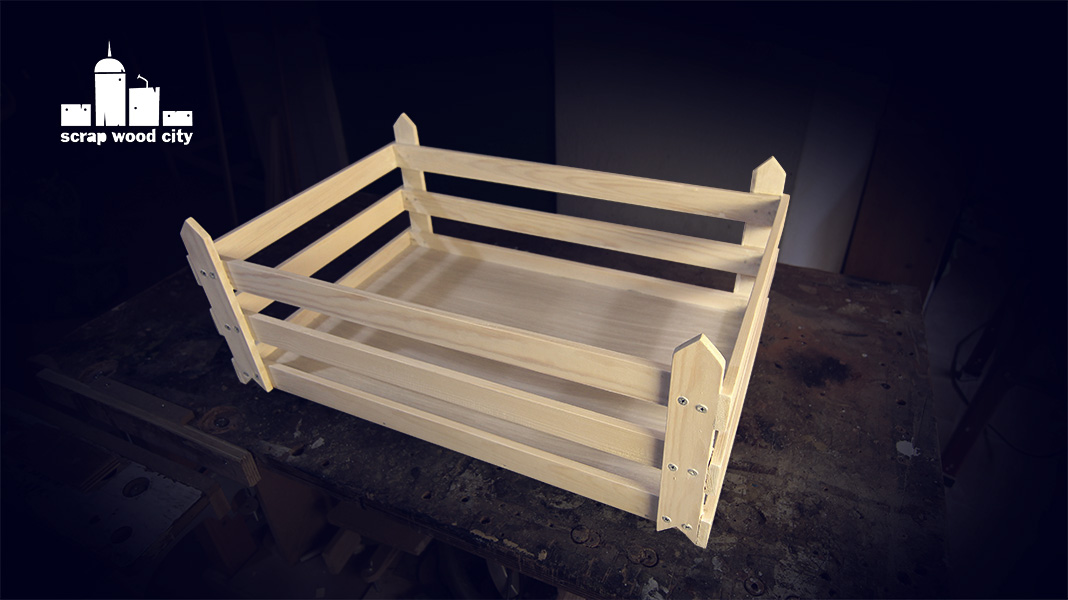 scrap wood city How to make a decorative wooden vegetable crate