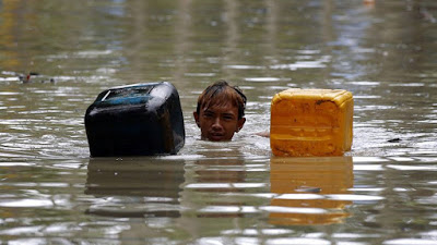 45 MUERTOS POR INUNDACIONES EN BIRMANIA, 3 DE AGOSTO 2015