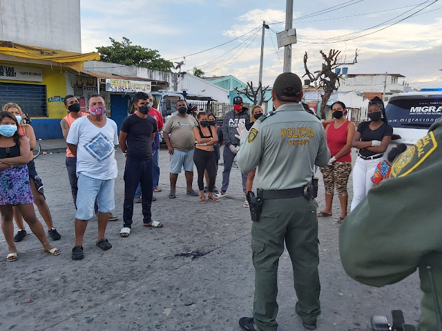 https://www.notasrosas.com/Código Nacional de Seguridad y Convivencia Ciudadana, socializó la Policía Nacional en Maicao